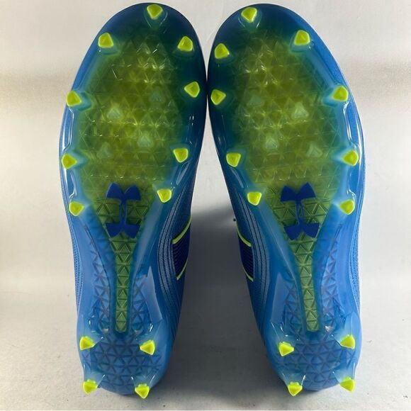 NEW Under Armour Highlight MC Men’s Football Cleats Blue Size 12 3023716-405 - Picture 7 of 9